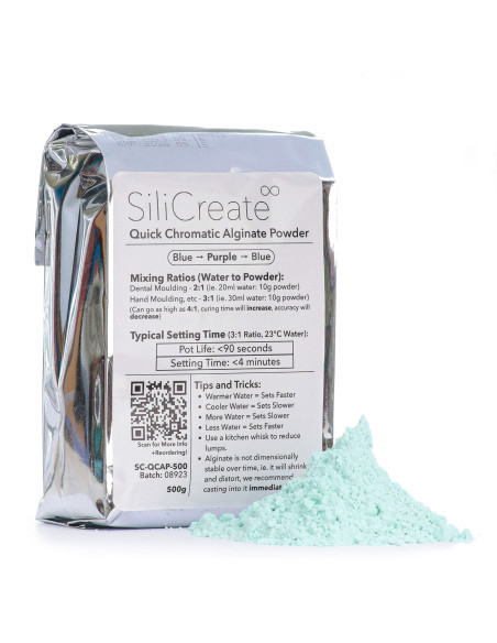 SiliCreate chromatic alginate powder