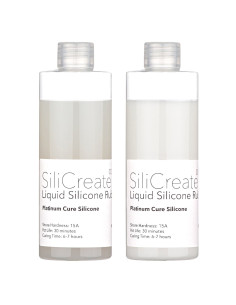 SiliCreate folyékony szilikongumi, platina-kötésű, puha, Shore 15A