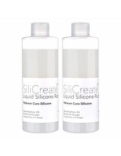 Gomma siliconica liquida SiliCreate, a catalisi al platino, morbido, Shore 0A