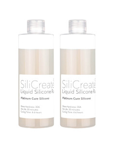 Gomma siliconica liquida SiliCreate, a catalisi al platino, medio, Shore 30A