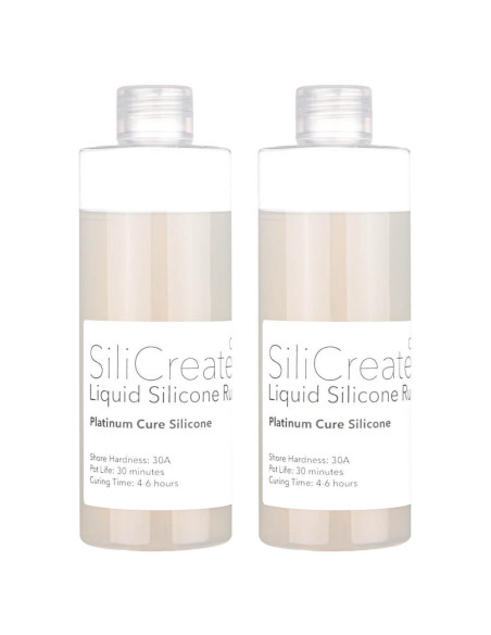 Gomma siliconica liquida SiliCreate, a catalisi al platino, medio, Shore 30A