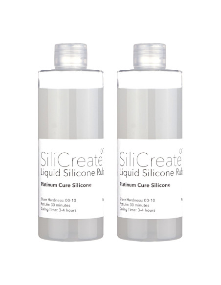 SiliCreate liquid silicone rubber, ultra-soft, Shore 00-10